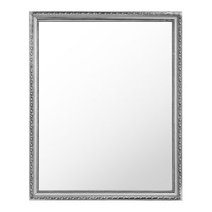 Lustro ścienne Lucy 45×55 cm srebrne 763950 Lustro ścienne Lucy 45×55 cm srebrne 763950