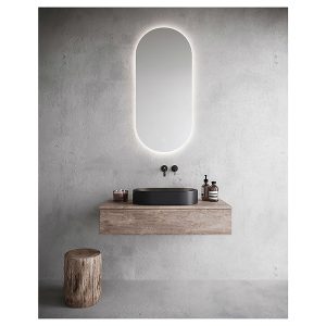 Lustro ścienne Luna LED 50×110 cm bez ramy 46715 Lustro ścienne Luna LED 50×110 cm bez ramy 46715
