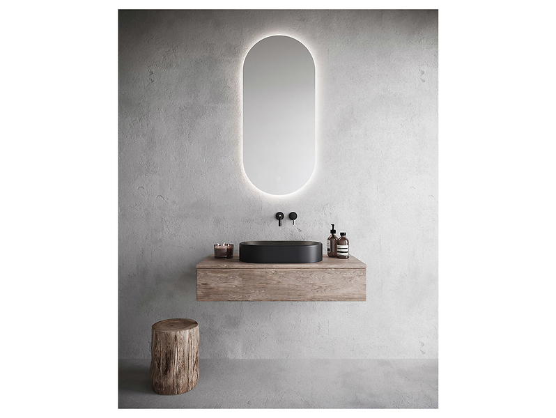 Lustro ścienne Luna LED 50x110 cm bez ramy 46715