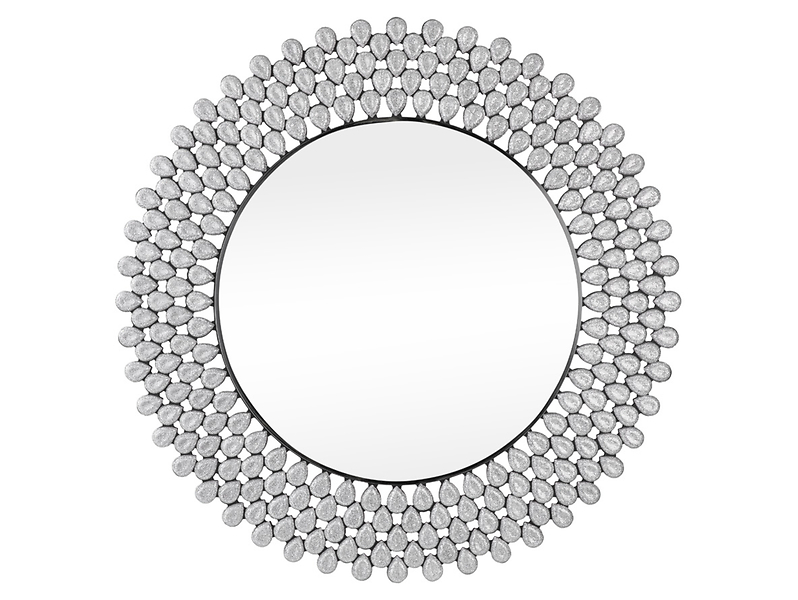 Lustro ścienne Madrid fi 80 cm glamour 749465