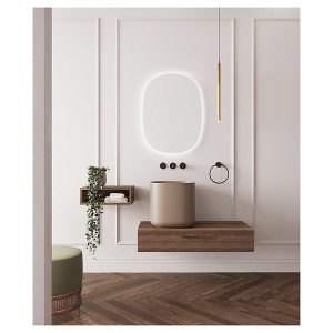 Lustro ścienne Malmo Premium LED 60×80 cm bez ramy 46714