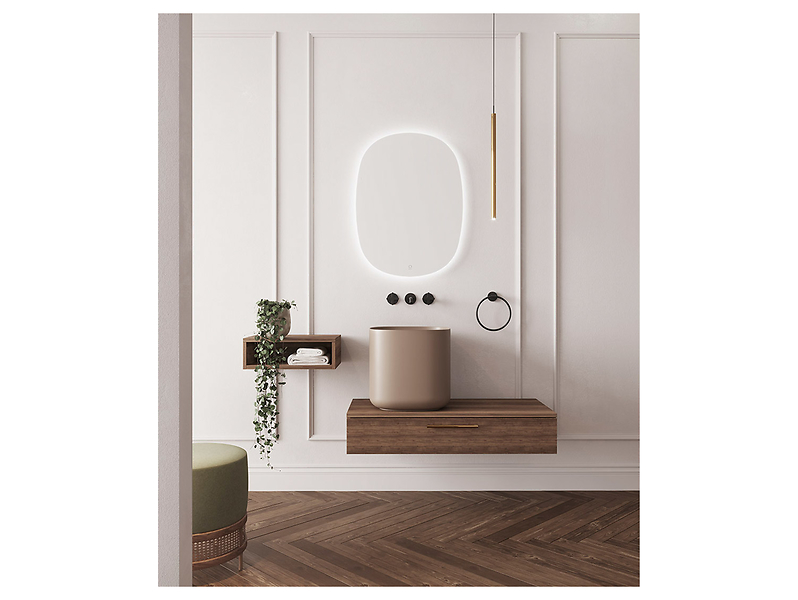 Lustro ścienne Malmo Premium LED 60x80 cm bez ramy 46714