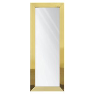 Lustro ścienne Milano 40×130 cm złote 56434