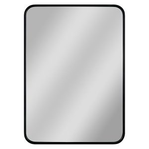 Lustro ścienne Nico Black 50×70 cm czarne 47628