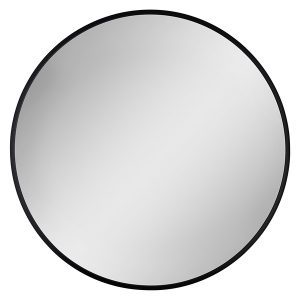 Lustro ścienne Nico Black 60 cm okrągłe czarne 47630 Lustro ścienne Nico Black 60 cm okrągłe czarne 47630