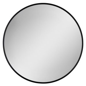 Lustro ścienne Nico Black 70 cm okrągłe czarne 47631 Lustro ścienne Nico Black 70 cm okrągłe czarne 47631