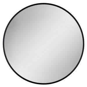 Lustro ścienne Nico Black 80 cm okrągłe czarne 47632 Lustro ścienne Nico Black 80 cm okrągłe czarne 47632