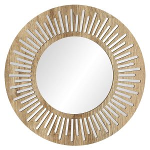 Lustro ścienne Ornament Julie 50 cm naturalne 291964 Lustro ścienne Ornament Julie 50 cm naturalne 291964