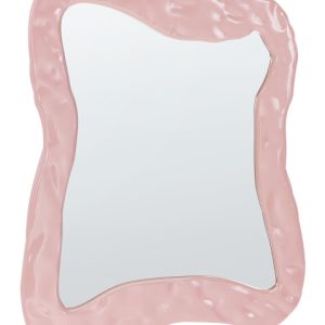 Lustro ścienne PENCRAN 60 x 80 cm Różowy 742695 Lustro ścienne PENCRAN 60 x 80 cm Różowy 742695