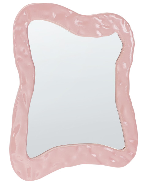 Lustro ścienne PENCRAN 60 x 80 cm Różowy 742695