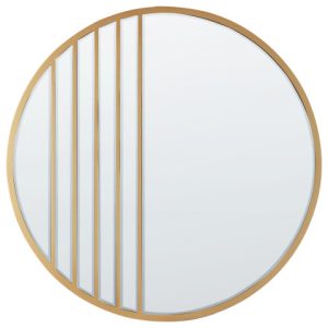 Lustro ścienne płyta MDF złote 302133 Lustro ścienne płyta MDF złote 302133