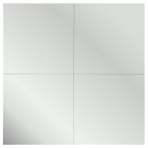 Lustro ścienne Quantro kpl 4 szt 30×30 cm 678444