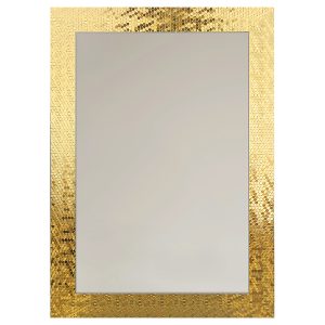 Lustro ścienne Rio 65×115 cm złote 935052