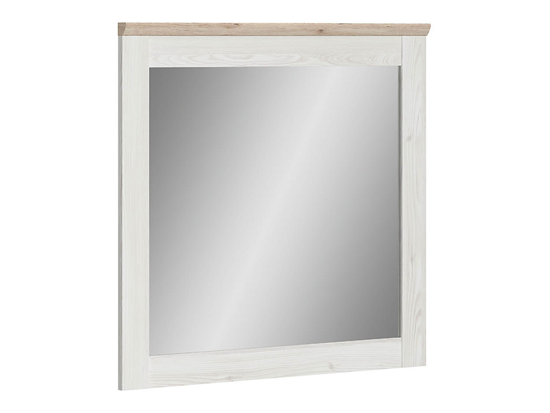 Lustro ścienne Romance 96x91,5 cm białe 16842