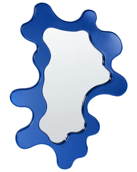 Lustro ścienne ROSCOFF 59 x 80 cm Niebieski 742696