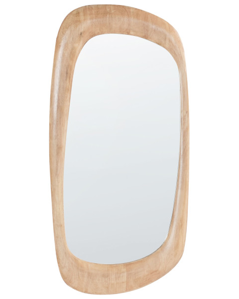 Lustro ścienne TRIZAY 57 x 120 cm Brązowy 742697