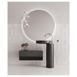 Lustro ścienne Tulus LED 80 bez ramy 46708 Lustro ścienne Tulus LED 80 bez ramy 46708