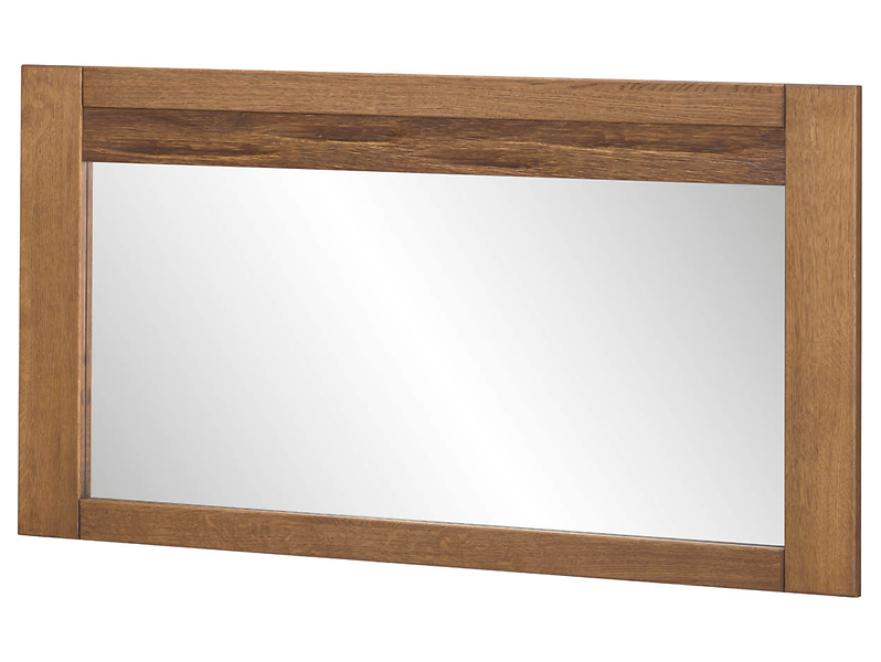 Lustro ścienne Velvet 80 cm dąb rustical 139960