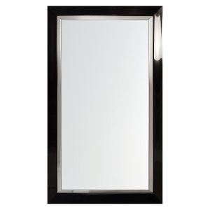 Lustro ścienne Venice 65×115 cm czarno-srebrne 23563 Lustro ścienne Venice 65×115 cm czarno-srebrne 23563