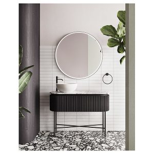 Lustro ścienne Vitoria Premium LED 70 w czarnej ramie 46706 Lustro ścienne Vitoria Premium LED 70 w czarnej ramie 46706