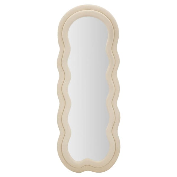 Lustro ścienne w materiałowej ramie, 160 cm 438537