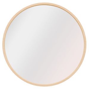 Lustro ścienne w ramie Circle 64,5 cm okrągłe brązowe 678461 Lustro ścienne w ramie Circle 64,5 cm okrągłe brązowe 678461