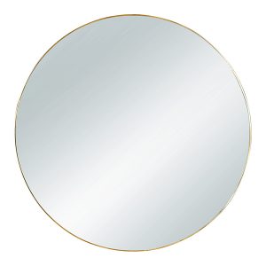 Lustro ścienne w ramie Esra 50 cm złote 696260 Lustro ścienne w ramie Esra 50 cm złote 696260