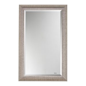 Lustro ścienne w ramie Essen 70×110 srebrne 678466 Lustro ścienne w ramie Essen 70×110 srebrne 678466