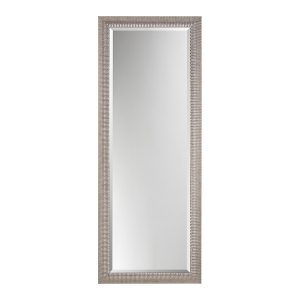 Lustro ścienne w ramie Essen 70×180 cm srebrne 678470 Lustro ścienne w ramie Essen 70×180 cm srebrne 678470
