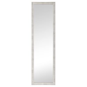 Lustro ścienne w ramie Larissa 36×126 cm srebrne 678458 Lustro ścienne w ramie Larissa 36×126 cm srebrne 678458