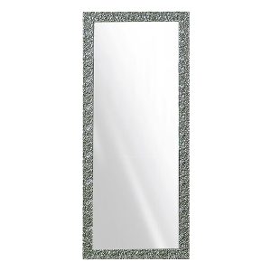 Lustro ścienne w ramie Tarent 80×190 cm srebrne 678467 Lustro ścienne w ramie Tarent 80×190 cm srebrne 678467