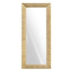 Lustro ścienne w ramie Terni 79×179 cm złote 678469 Lustro ścienne w ramie Terni 79×179 cm złote 678469