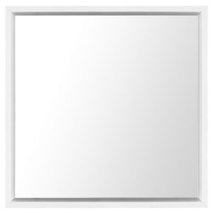 Lustro ścienne wiszące 50 cm białe 189308 Lustro ścienne wiszące 50 cm białe 189308
