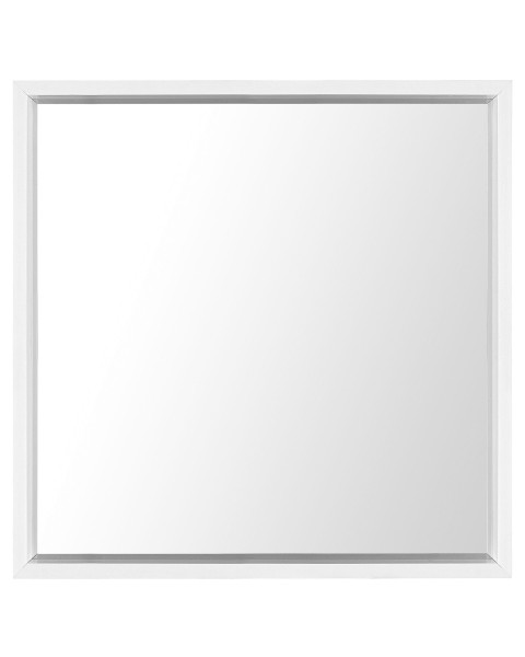Lustro ścienne wiszące 50 cm białe 189308