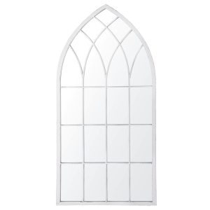 Lustro ścienne wiszące 50×115 szare 189312 Lustro ścienne wiszące 50×115 szare 189312