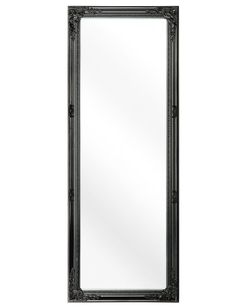 Lustro ścienne wiszące 50x130 czarne 189270