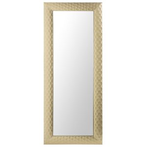 Lustro ścienne wiszące 50×130 złote 189258 Lustro ścienne wiszące 50×130 złote 189258
