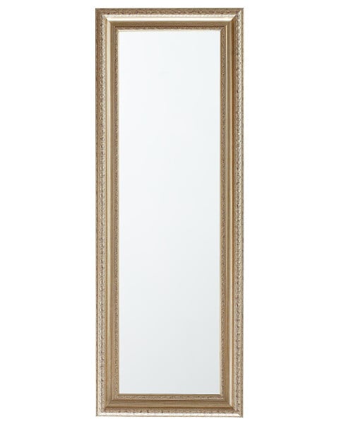 Lustro ścienne wiszące 51x141 złote 189408