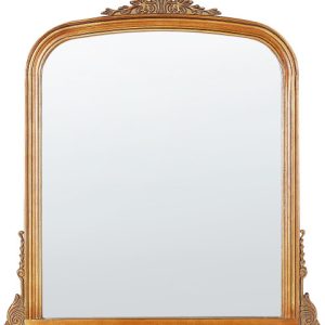 Lustro ścienne złote metalowe w stylu vinatge 598668 Lustro ścienne złote metalowe w stylu vinatge 598668