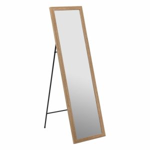 Lustro stojące podłogowe brązowe 35×125 cm 781978 Lustro stojące podłogowe brązowe 35×125 cm 781978
