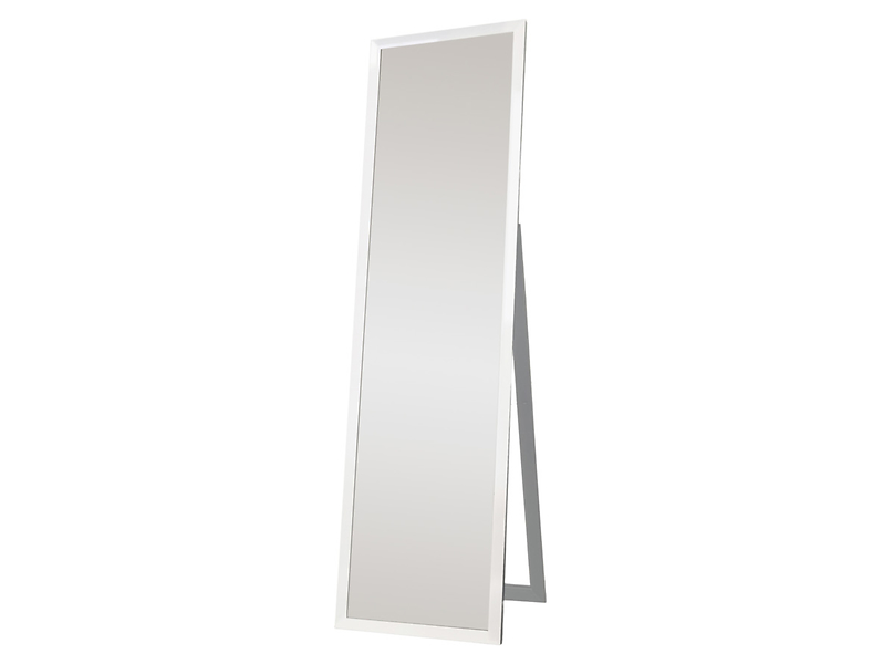 Lustro stojące Slim 40x160 cm białe 800164