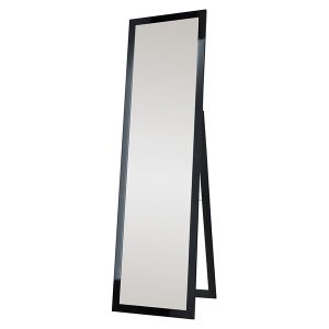 Lustro stojące Slim 40×160 cm czarne 800163 Lustro stojące Slim 40×160 cm czarne 800163