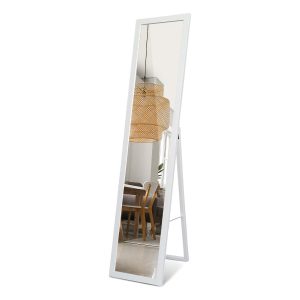 Lustro Stojące w Białej Ramie Dekoracyjne 36×156 cm Tulup 796800 Lustro Stojące w Białej Ramie Dekoracyjne 36×156 cm Tulup 796800