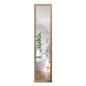 Lustro Stojące w Dębowej Ramie Dekoracyjne 36×156 cm Wallfluent 797242 Lustro Stojące w Dębowej Ramie Dekoracyjne 36×156 cm Wallfluent 797242