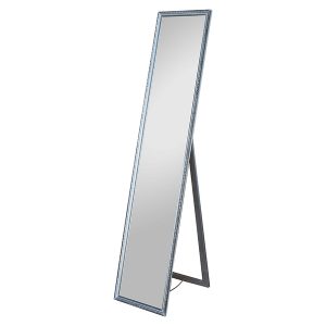 Lustro stojące w ramie Lucy 34×160 cm srebrne 1027048 Lustro stojące w ramie Lucy 34×160 cm srebrne 1027048