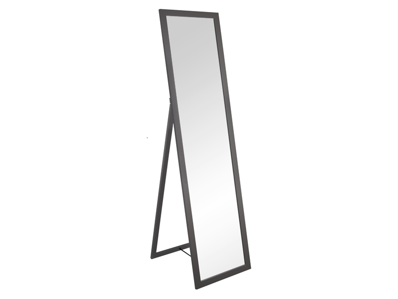 Lustro stojące w ramie Scarlett 40x150 cm antracytowe 954295