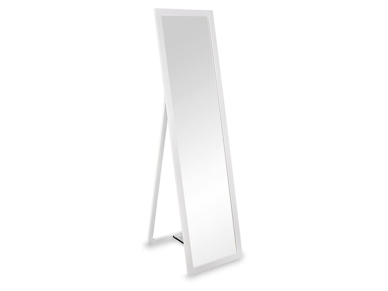 Lustro stojące w ramie Scarlett 40x150 cm białe 898685