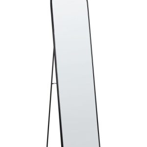 Lustro stojące z ramą czarną 36 x 150 cm 281202