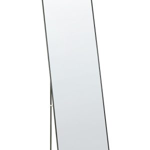 Lustro stojące z ramą czarną 50 x 156 cm 438278