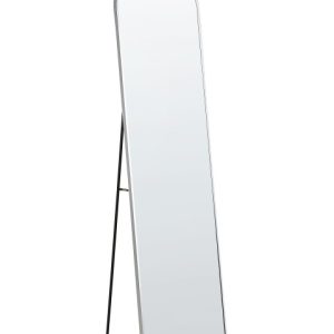 Lustro stojące z ramą srebrną 36 x 150 cm 281188